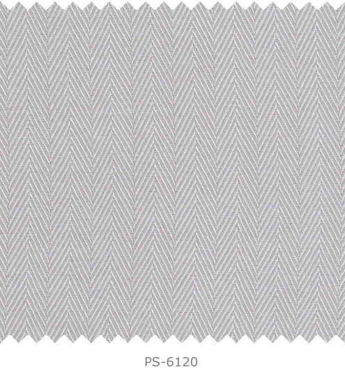 S6120/N3-34480 Grey Herringbone Fine Giza Cotton Shirting Fabric