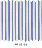 S6169/N3-34484 Navy and Light Blue On White Fine Giza Cotton Shirting Fabric