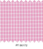 S6172/N3-34606 Pink with White Check Fine Giza Cotton Shirting Fabric