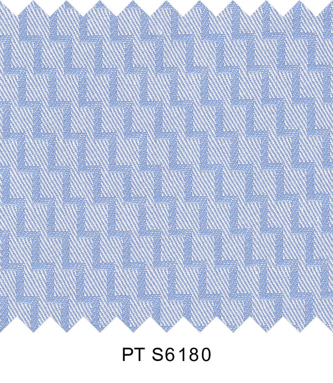 S6180/N3-34489 Light Blue Design Fine Giza Cotton Shirting Fabric