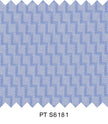 S6181/N3-34490 Blue Design Fine Giza Cotton Shirting Fabric