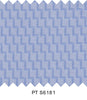 S6181/N3-34490 Blue Design Fine Giza Cotton Shirting Fabric