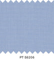 S6206/N3-34500 Blue and White Houndstooth Fine Giza Cotton Shirting Fabric