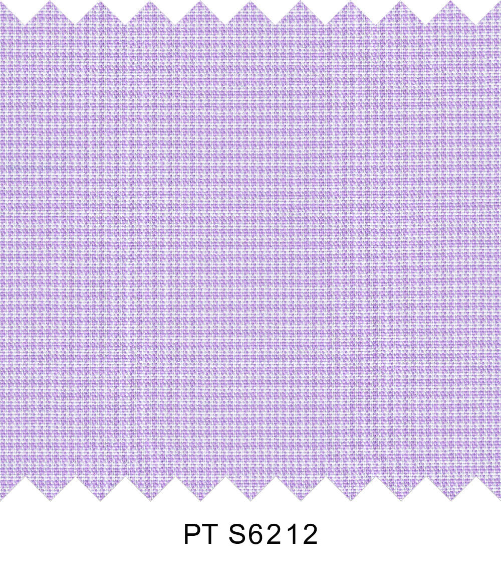 S6212/N3-34498 Purple and White Houndstooth Fine Giza Cotton Shirting Fabric