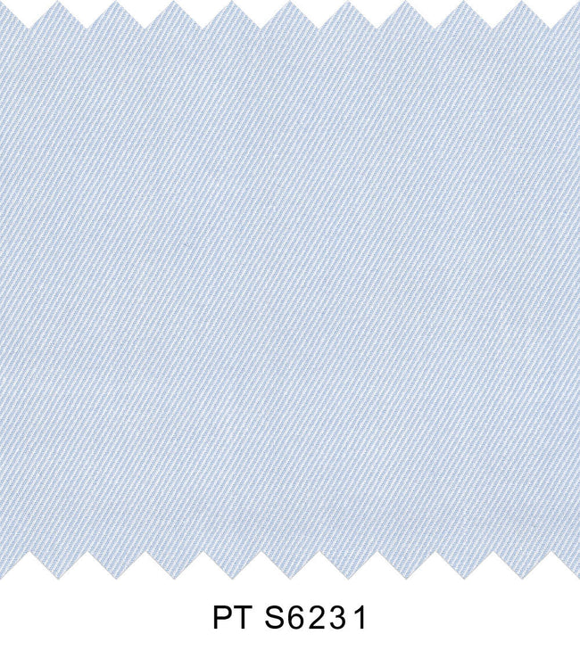 S6231/N3-34547 Light Blue Twill Fine Giza Cotton Shirting Fabric