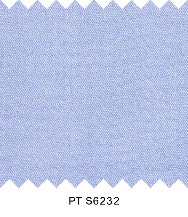 S6232/N3-34520 Blue Twill Fine Giza Cotton Shirting Fabric