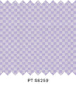 S6259/N3-34423 Purple Chessboard Fine Giza Cotton Shirting Fabric