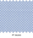 S6260/N3-34424 Blue Chessboard Fine Giza Cotton Shirting Fabric