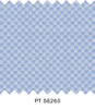 S6260/N3-34424 Blue Chessboard Fine Giza Cotton Shirting Fabric