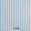 S6262/N3-34570 White with Turquoise Stripe Fine Giza Cotton Shirting Fabric