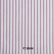 S6264/N3-34572 White with Pink Stripe Fine Giza Cotton Shirting Fabric