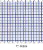 S6269/N3-34427 White with Blue and Dark Blue Check Fine Giza Cotton Shirting Fabric