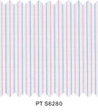 S6280/N3-34438 White with Pink and Blue Stripe Fine Giza Cotton Shirting Fabric