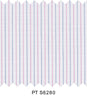 S6280/N3-34438 White with Pink and Blue Stripe Fine Giza Cotton Shirting Fabric