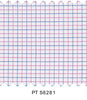 S6281/N3-34439 White with Pink and Blue Check Fine Giza Cotton Shirting Fabric