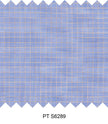 S6289/N3-34447 Blue with Yellow Check Fine Giza Cotton Shirting Fabric