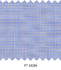 S6289/N3-34447 Blue with Yellow Check Fine Giza Cotton Shirting Fabric