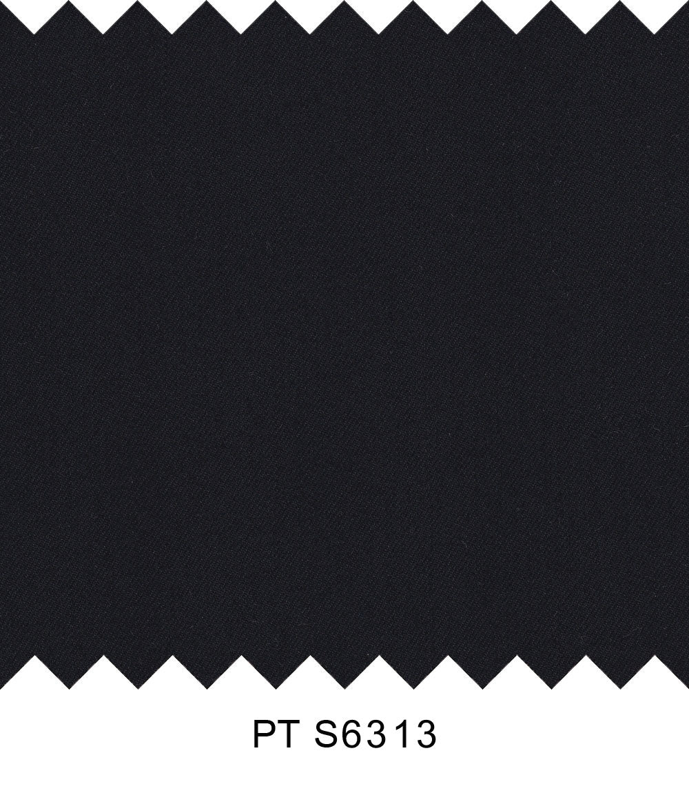 S6313/N3-34383 Black Solid Fine Giza Cotton Shirting Fabric