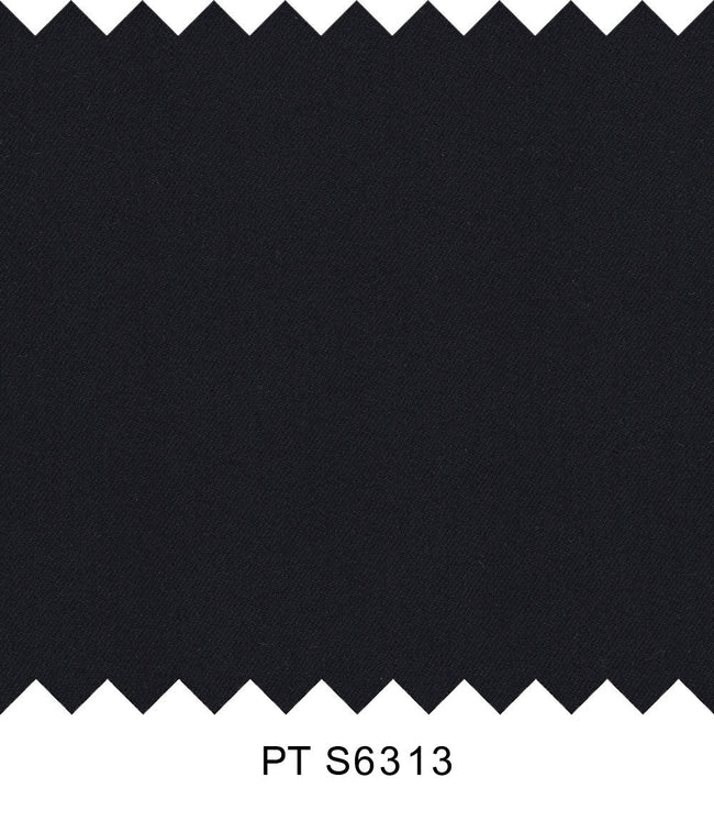 S6313/N3-34383 Black Solid Fine Giza Cotton Shirting Fabric