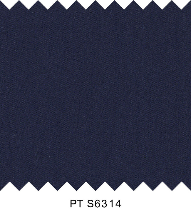 S6314/N3-34376 Navy Blue Solid Fine Giza Cotton Shirting Fabric