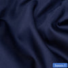 SATEEN 5 Plain Blue Super Fine 2-ply Cotton Shirting Fabric