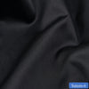 SATEEN 6 Plain Black Super Fine 2-ply Cotton Shirting Fabric