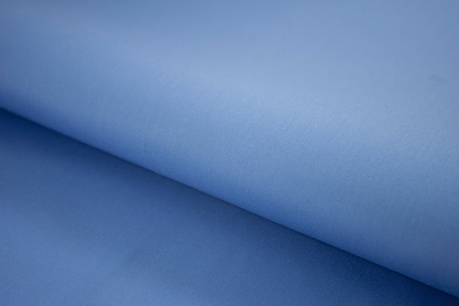 T-526/5720 Fine Cotton Twill Steel Blue Shirting Fabric