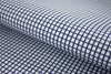 T-551/5740 Fine Cotton Dark Blue Check Shirting Fabric