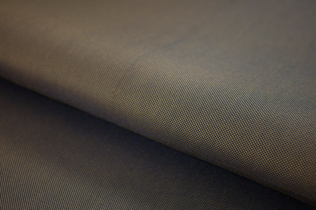 T-557/5746 Fine Cotton Oxford-Brown Shirting Fabric