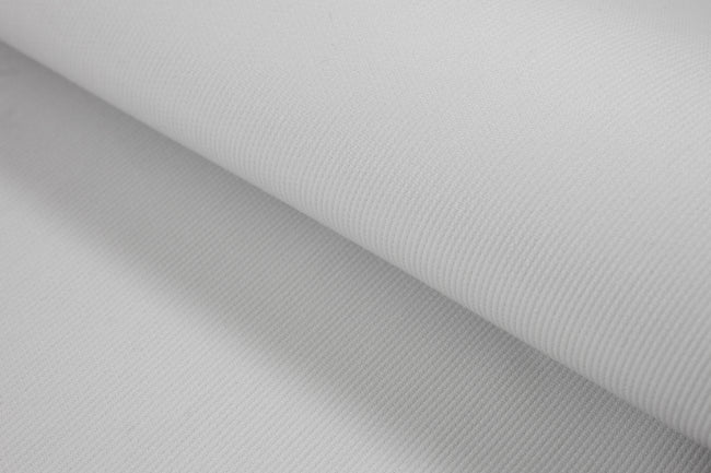 T-583/5916 Fine Cotton White Selfstripe Shirting Fabric