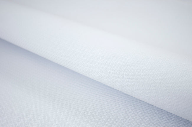 T-601/5931 Fine Cotton Textured White Shirting Fabric