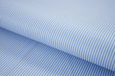 T-633/5782 Fine Cotton Light Blue Stripe Shirting Fabric