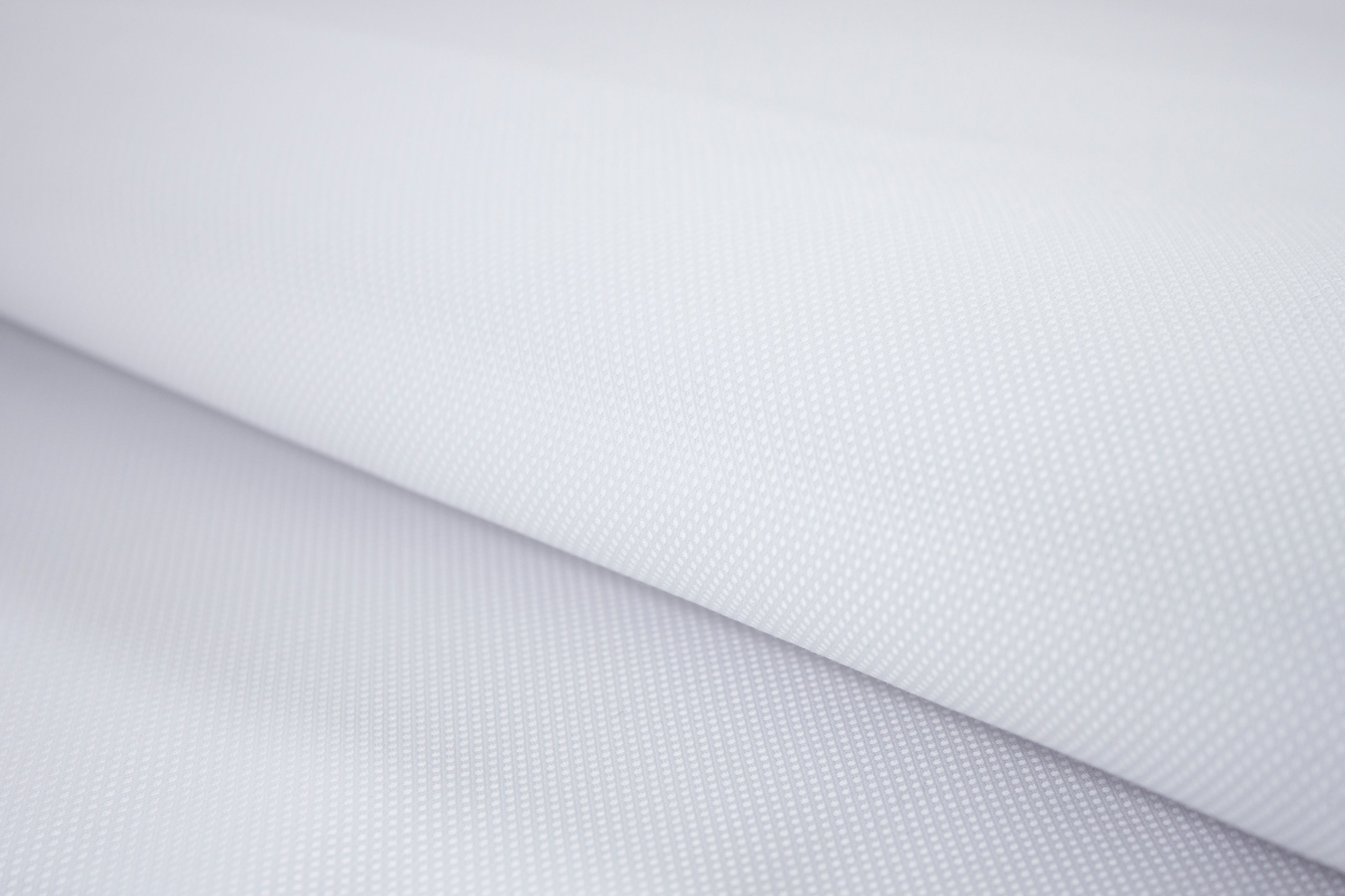 T-642/5946 Fine Cotton White In Birdseye Texture Shirting Fabric