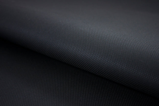 T-649/6547 Fine Cotton Black Birdeye Texture Shirting Fabric