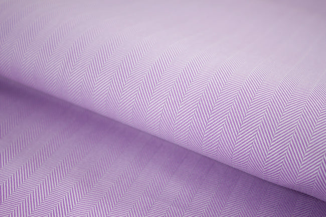 T-656/5793 Fine Cotton Violet Herringbone Shirting Fabric