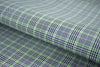 T-764/5815 Fine Cotton Green And Black Check Shirting Fabric