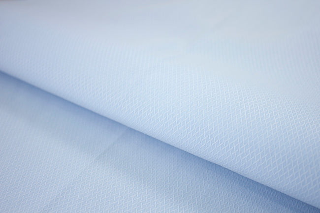 T-768/5964 Fine Cotton Textured Light Blue Shirting Fabric