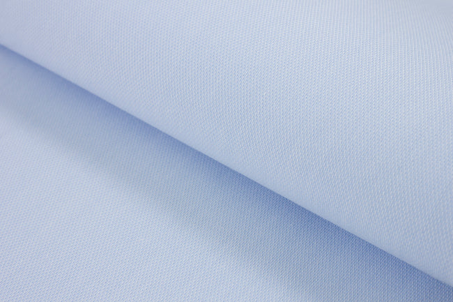 T-770/5966 Fine Cotton Baby Blue Textured Shirting Fabric