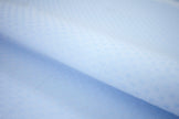 T-778/5970 Fine Cotton Light Blue Selfchecks Shirting Fabric