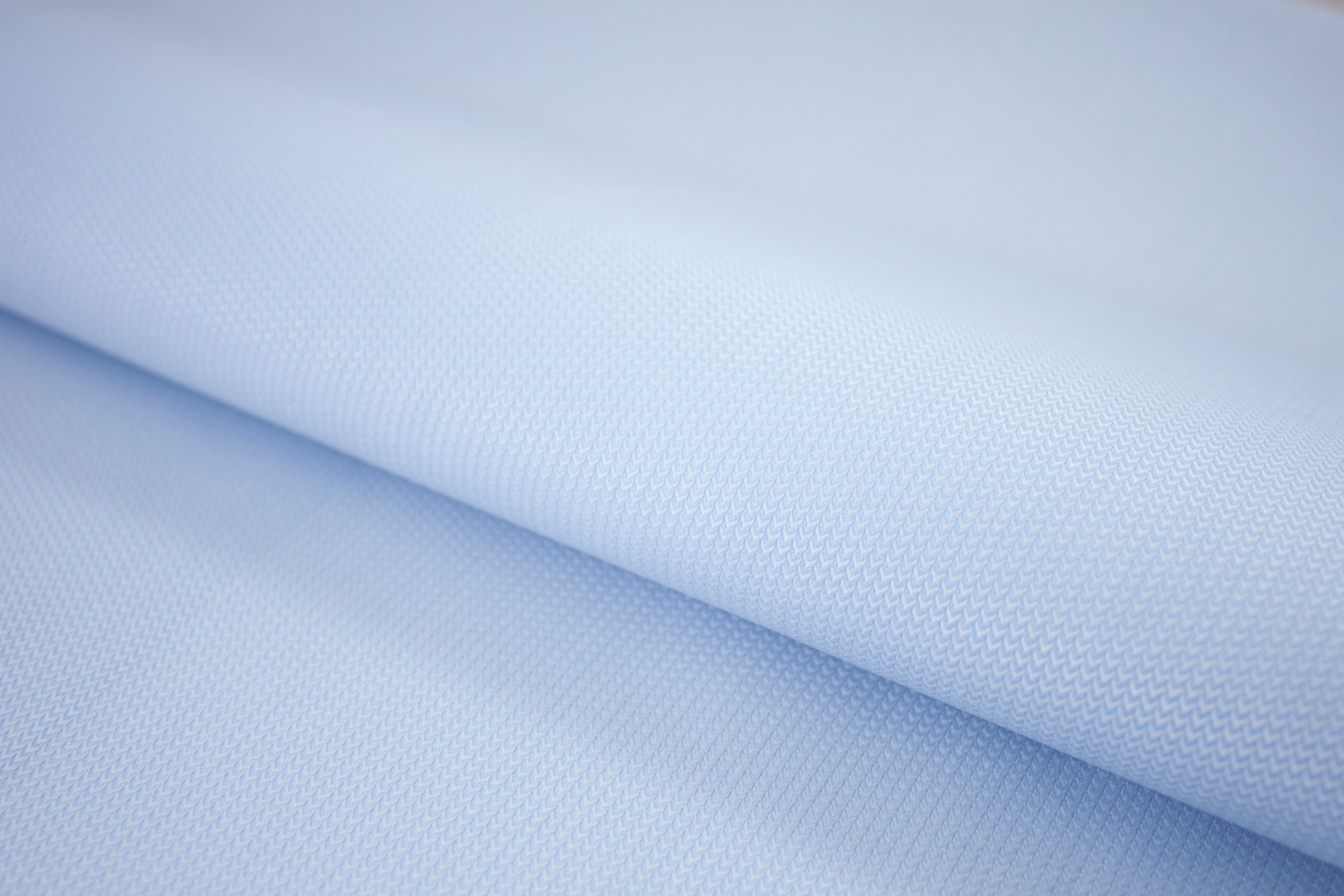 T-788/5977 Fine Cotton Textured Light Blue Shirting Fabric