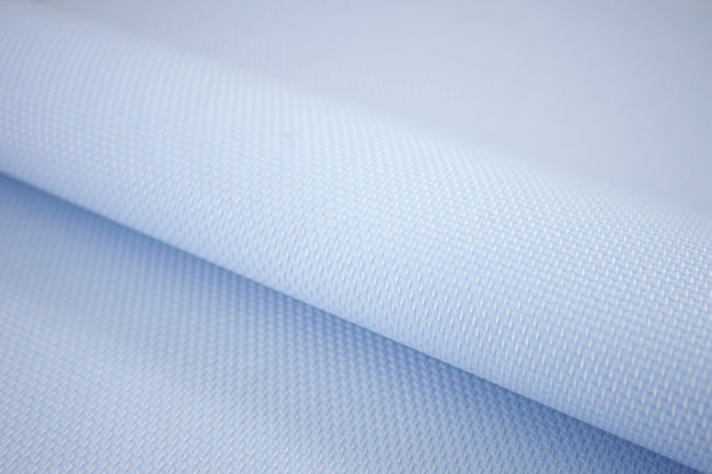 T-790/5979 Fine Cotton Textured Light Blue Shirting Fabric