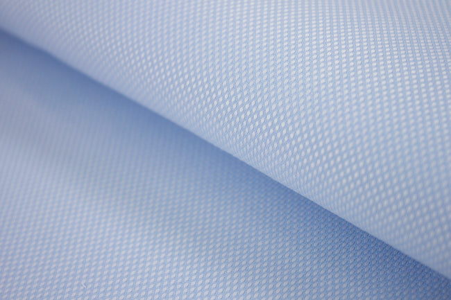 T-794/5830 Fine Cotton Light Blue Birdseye Shirting Fabric