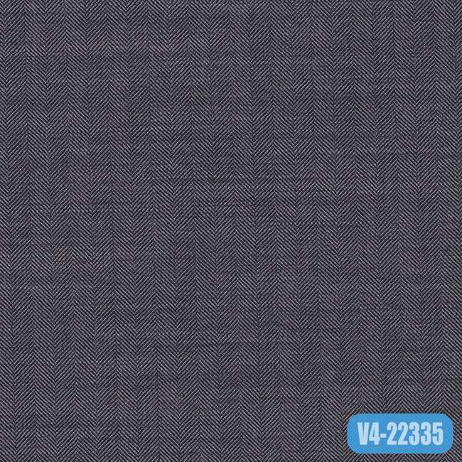 TM-240/V4-22335 Grey Herringbone Suit Fabric